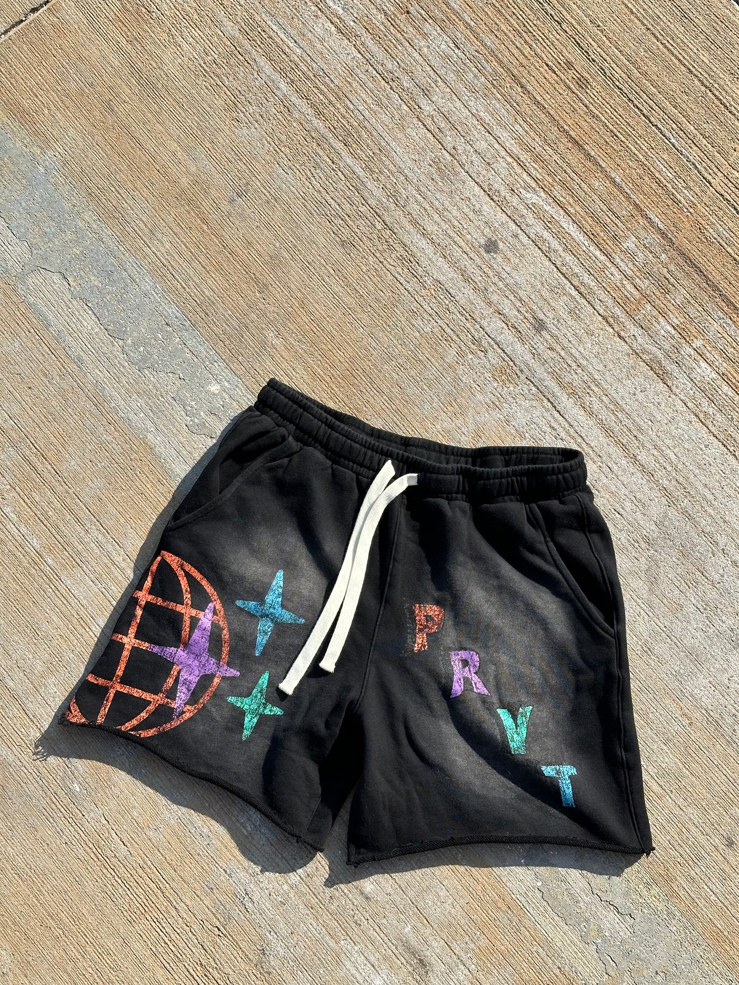 The Faded “PRVT” (Shorts)